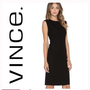 Vince Rib denim dress